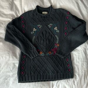 Vintage LL Bean Rollneck Knit Sweater